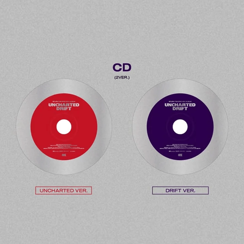 8TURN 2nd Mini Album UNCHARTED DRIFT – album (Uncharted (RED) / / ) | HobiEgo
