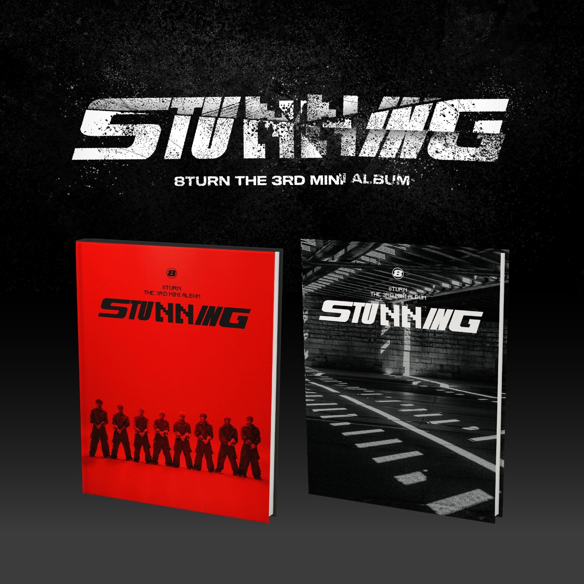8TURN 3rd Mini Album STUNNING – album (THE NEW (RED) / / ) | HobiEgo