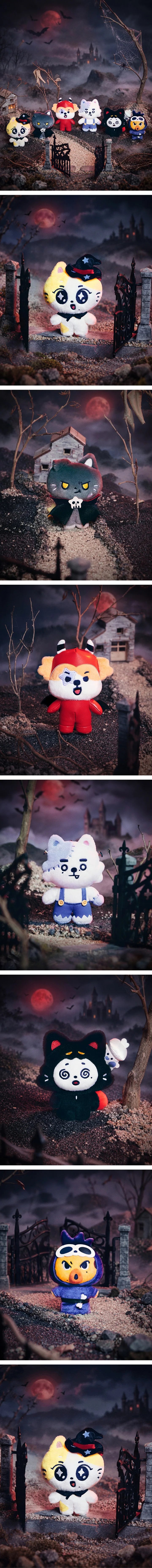 PRE-ORDER ENHYPEN SPOOKY ENCHIN Plush Keyring