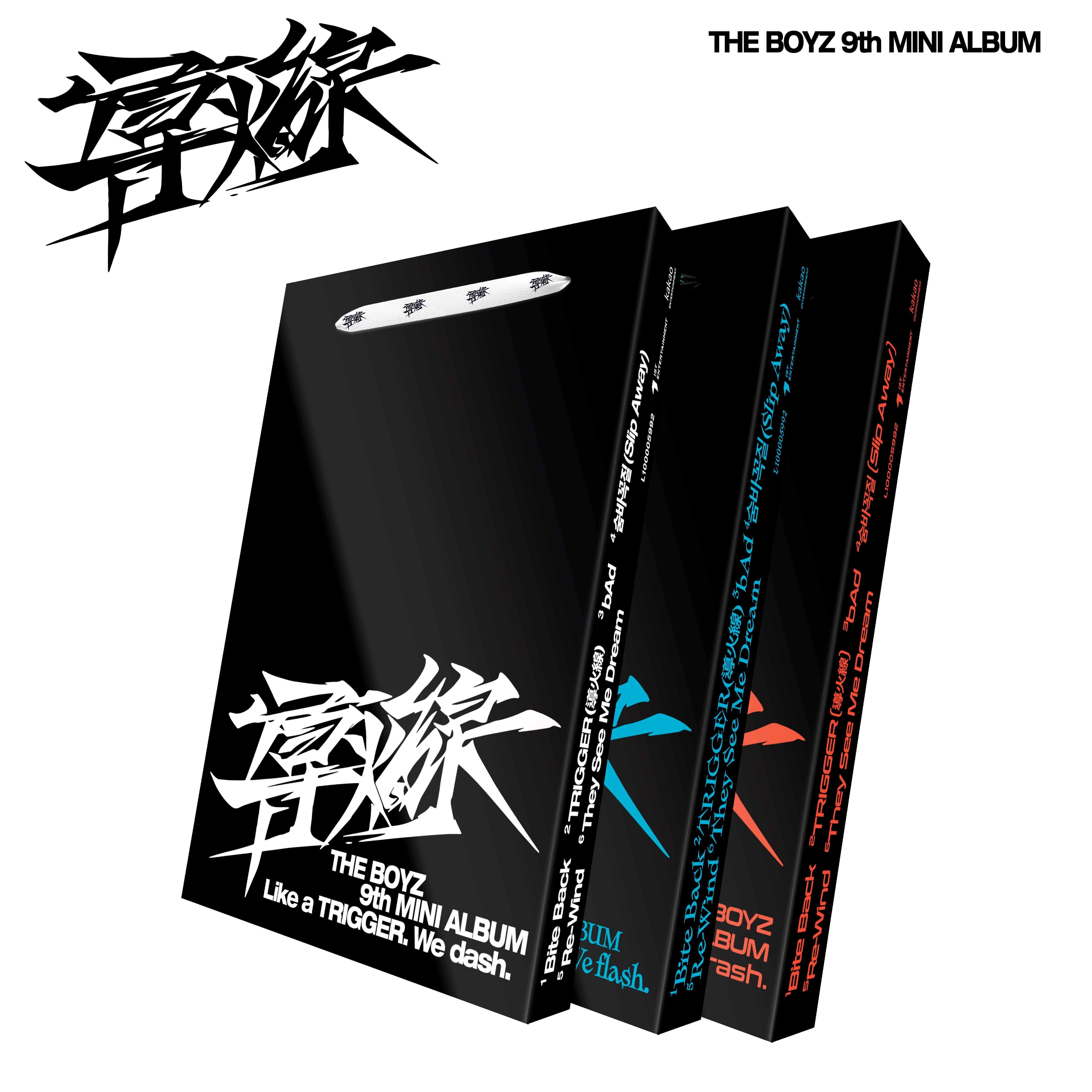 THE BOYZ 9th Mini Album Trigger (Standard Version)