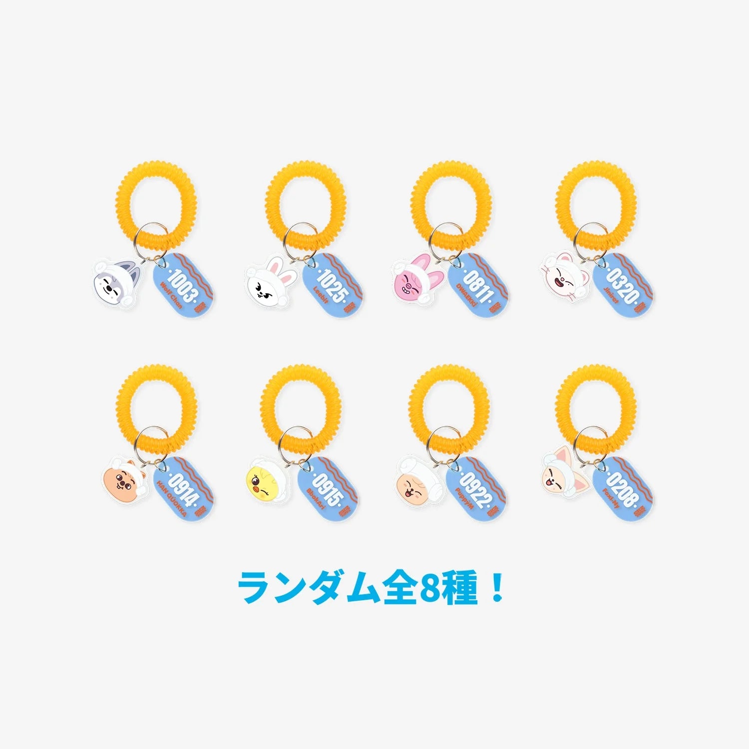 PRE-ORDER Stray Kids 2025 JYP Japan Pop-Up Store Sauna Random Sauna Keyring