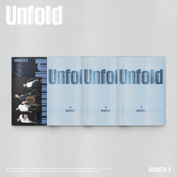 PRE-ORDER MONSTA X Unfold