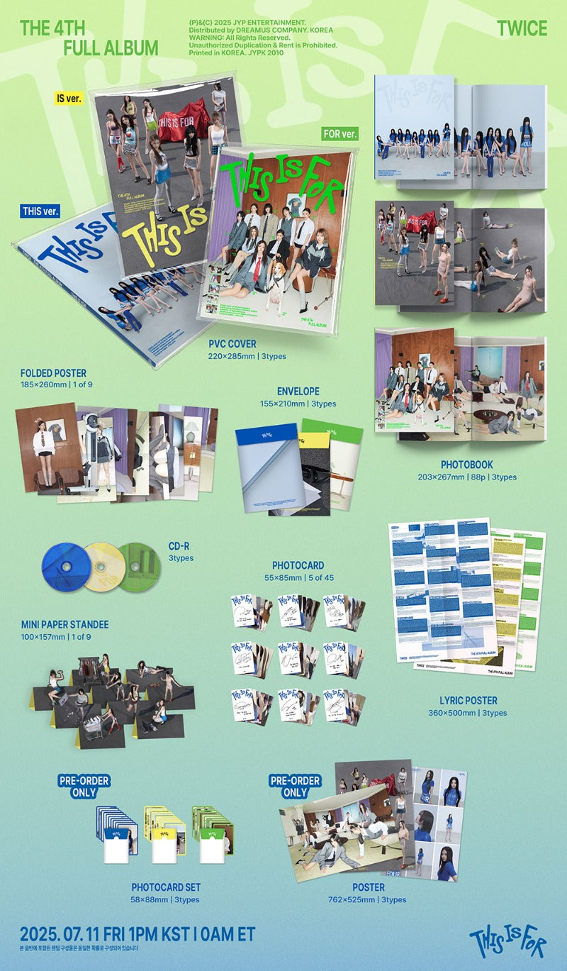 TWICE 4th Full Album THIS IS FOR