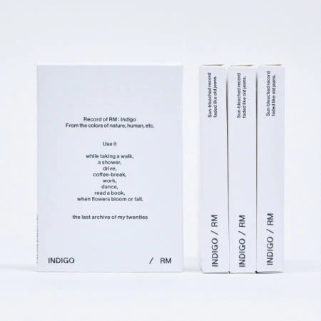 RM (BTS) 1st Album Indigo (Postcard Edition) (Weverse Albums Version)
