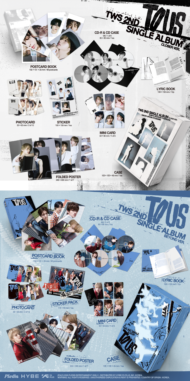 PRE-ORDER TWS 2nd Single Album TO US