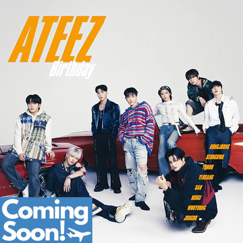 COMING SOON ATEEZ 4th Japanese Single Birthday Flash Price Edition