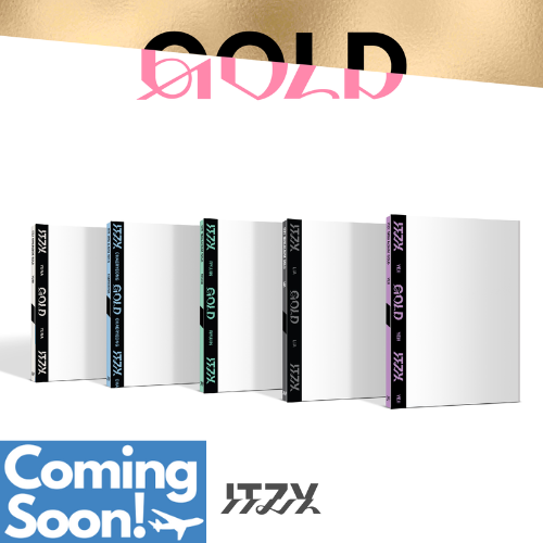 COMING SOON ITZY 9th Mini Album GOLD (Digipack Version)