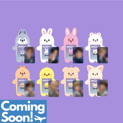 COMING SOON Stray Kids SKZOO Photocard Holder Plush : For Magic School