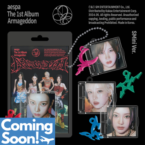 COMING SOON AESPA 1st Full Album Armageddon (Smini Version)