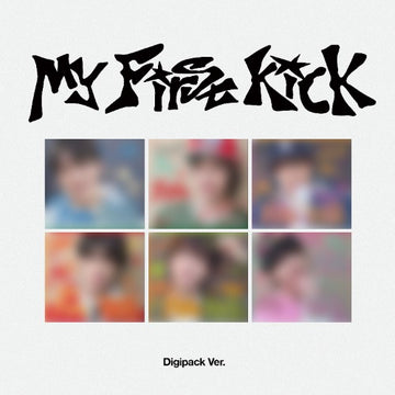 PRE-ORDER KickFlip 4th Mini Album My First Kick (Digipack Version)