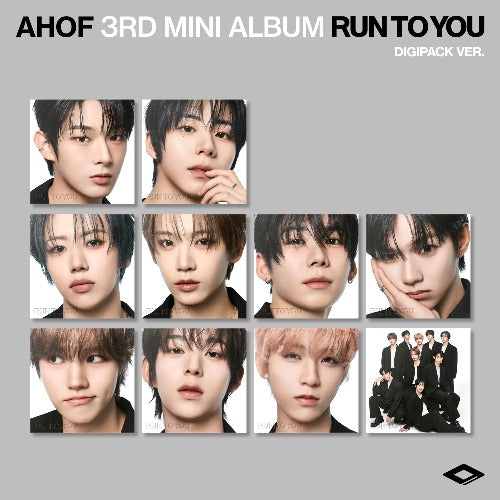 PRE-ORDER AHOF 3rd Mini Album RUN TO YOU (DIGIPACK Version) Random