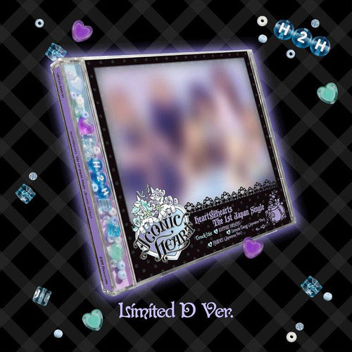 PRE-ORDER Hearts2Hearts Japanese Album ICONIC HEART (Limited Edition D Beaded Version)