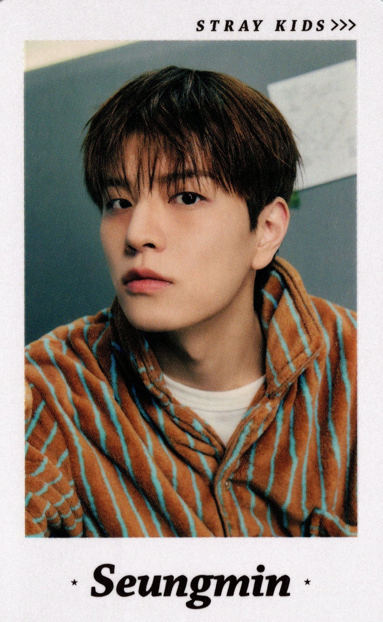 Stray Kids World Tour RUN IT Japan Photocard B