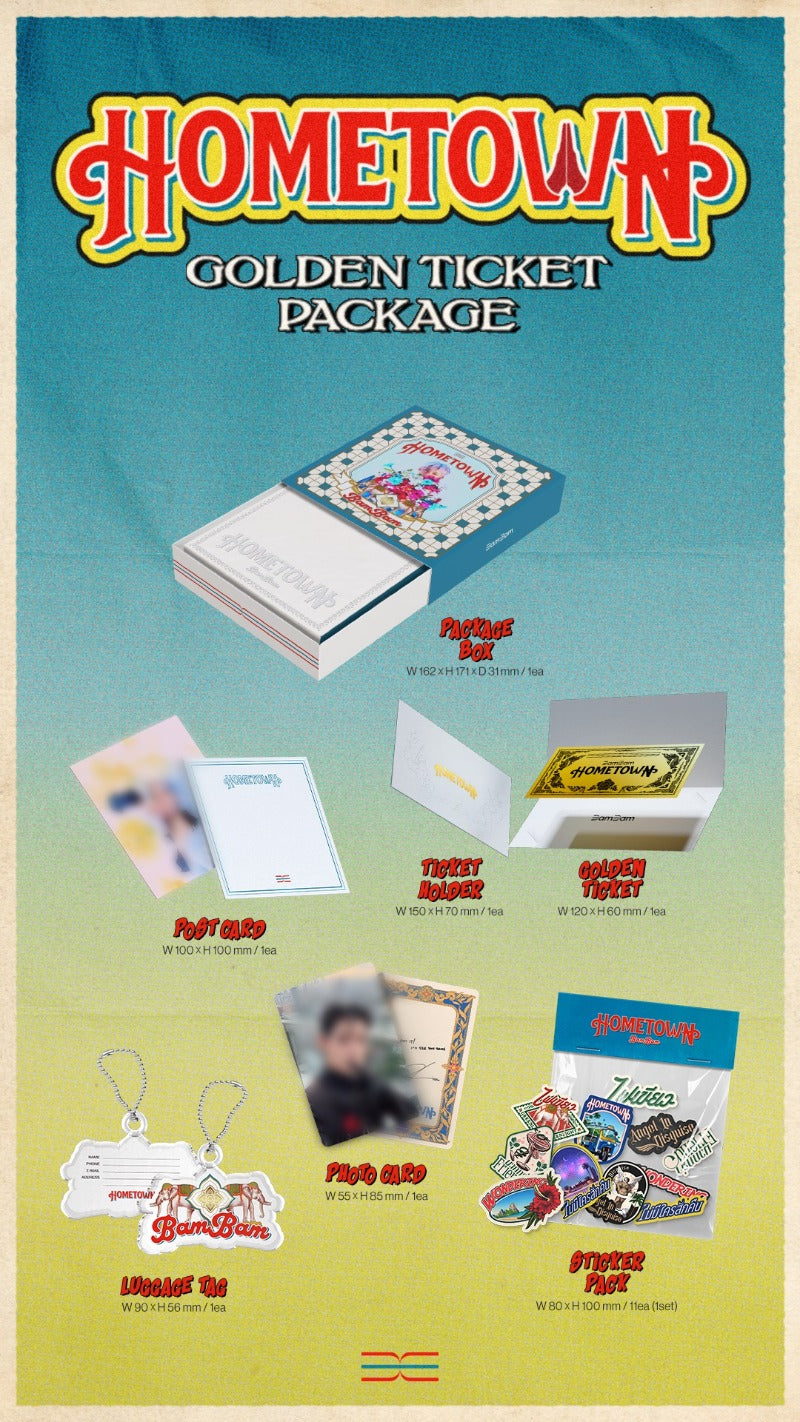 PRE-ORDER BamBam EP Album HOMETOWN
