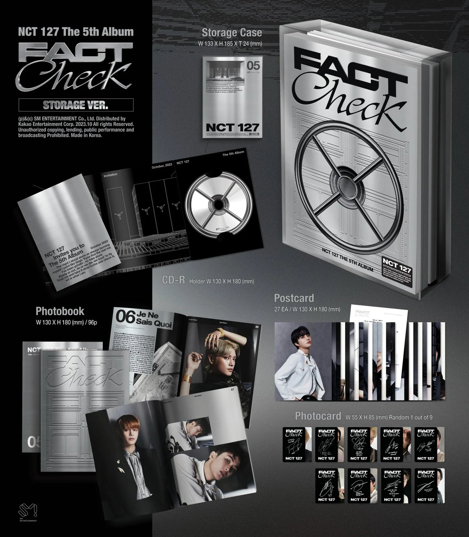 NCT 127 5th Full Album Fact Check (Storage Version)