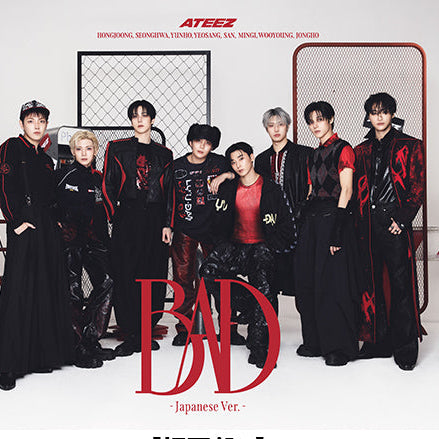 PRE-ORDER ATEEZ BAD 5th Japanese Single Album  (Limited Edition B Version)