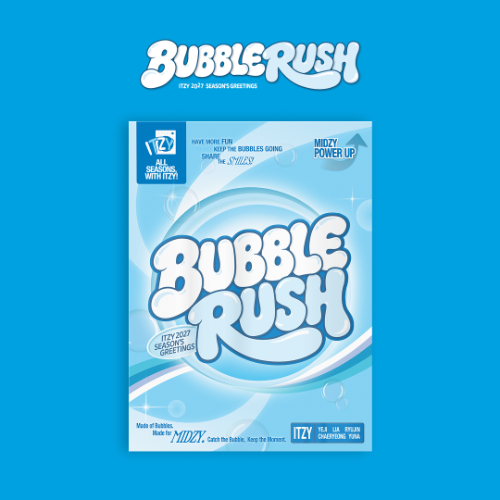 PRE-ORDER ITZY 2027 Season's Greetings BUBBLE RUSH