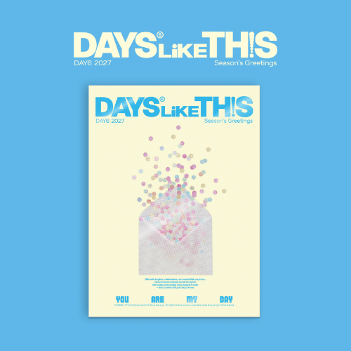 PRE-ORDER DAY6 2027 Season's Greetings DAYS LIKE THIS