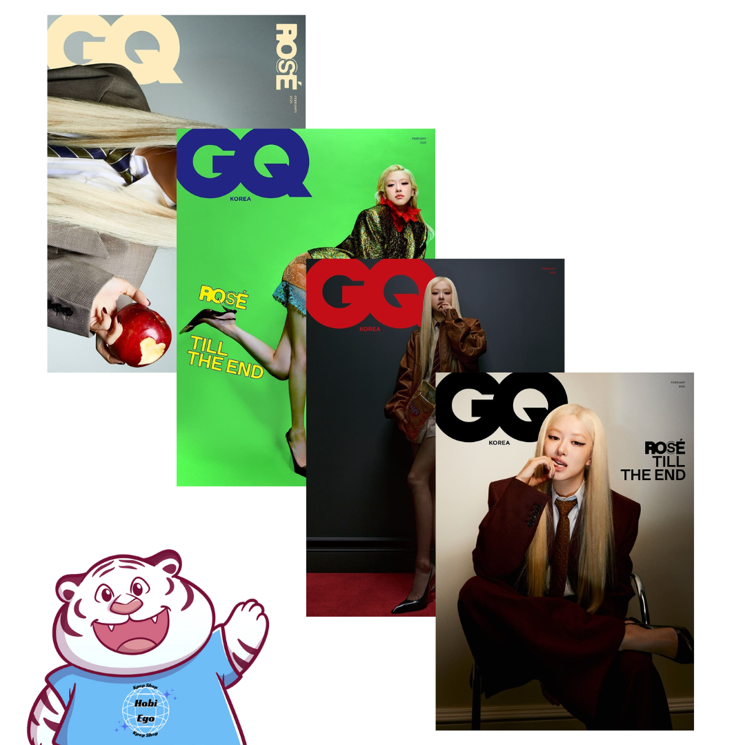 GQ KOREA February 2025 BLACKPINK ROSÉ