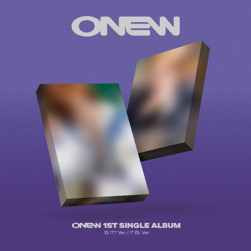 PRE-ORDER ONEW 1ST SINGLE ALBUM 착각 (NEMO Version)