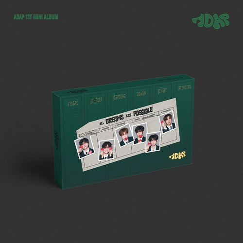 PRE-ORDER ADAP 1st Mini Album ALL DREAMS ARE POSSIBLE (PLATFORM Version)