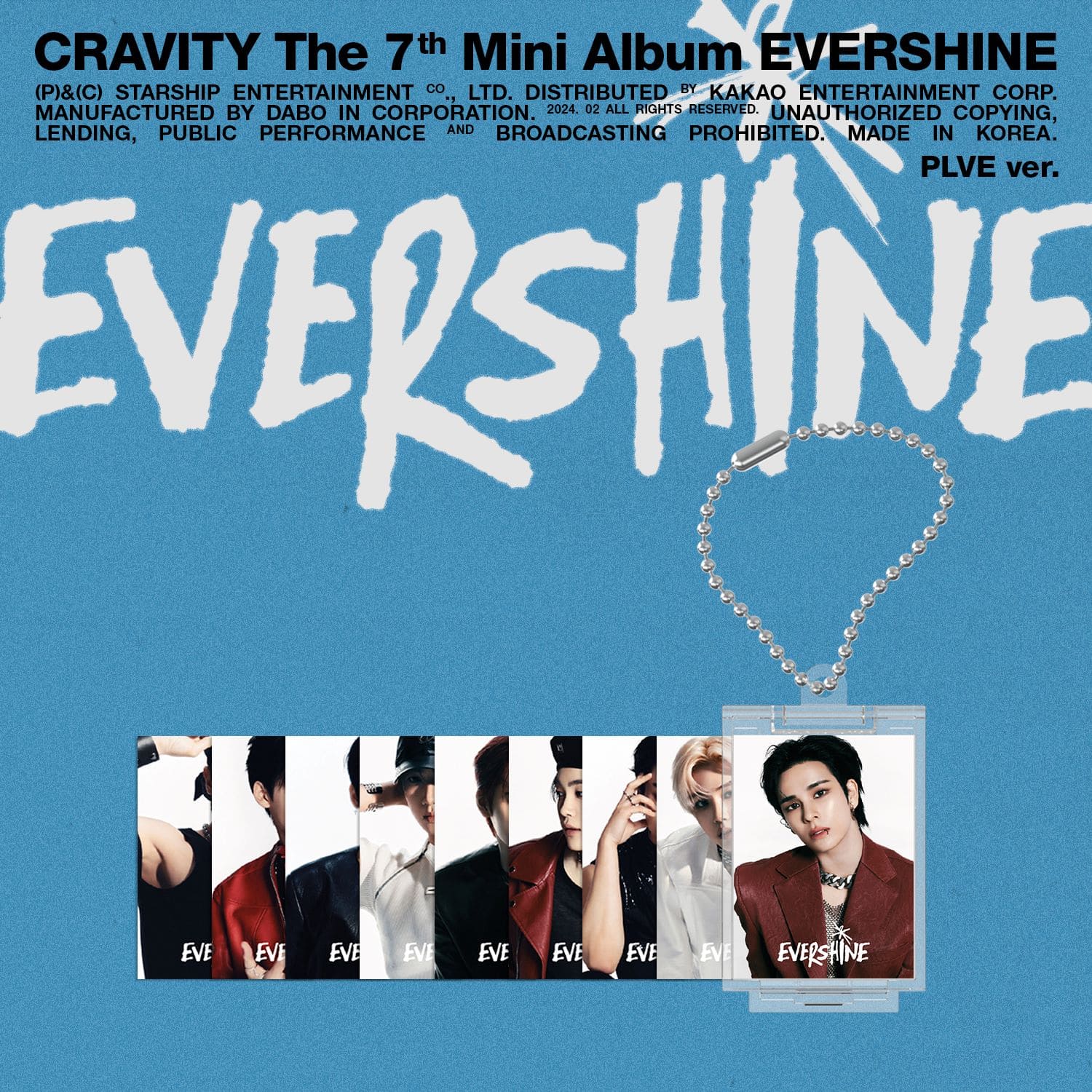 CRAVITY 7TH Mini Album EVERSHINE