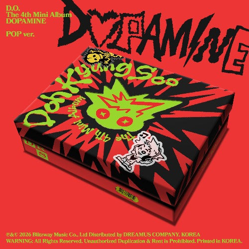 PRE-ORDER D.O 4th Mini Album DOPAMINE