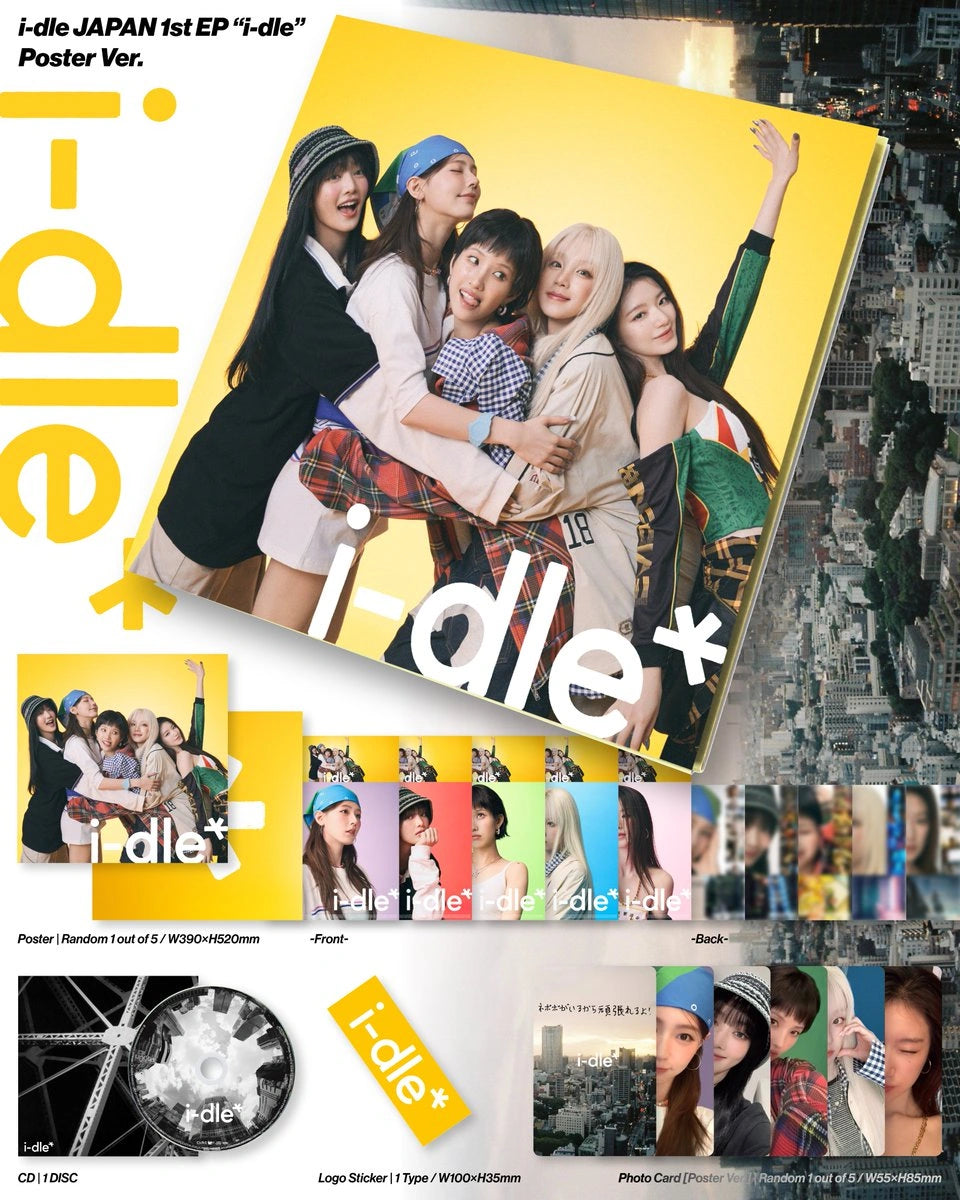 PRE-ORDER i-dle JAPAN 1st EP (Poster Edition)