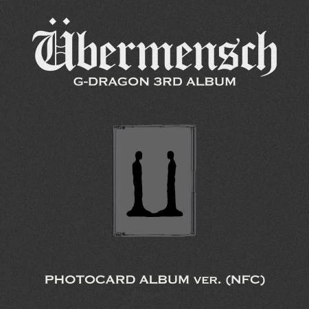 PRE-ORDER G-DRAGON 3rd Album ÜBERMENSCH (Mini Photocard Album Version) (NFC)