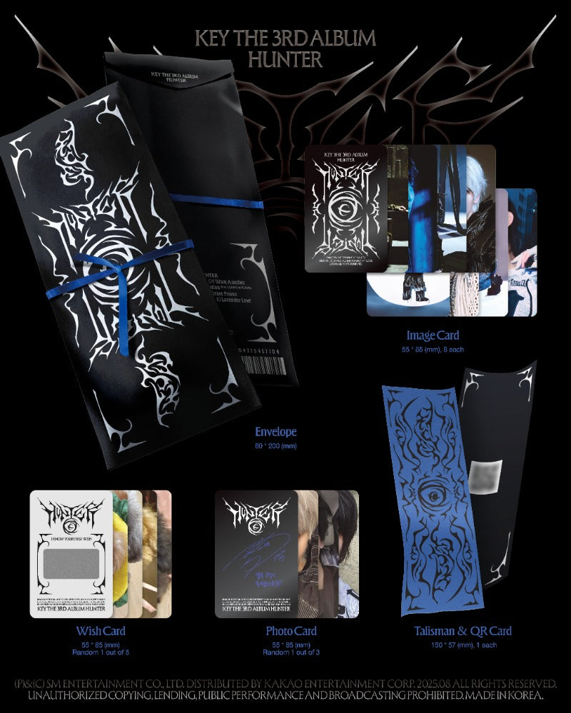 KEY 3rd Full Album HUNTER (Talisman Version (QR))