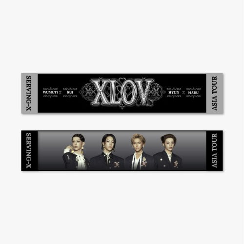 PRE-ORDER XLOV MD 2026 XLOV ASIA TOUR SERVING-X Towel Slogan