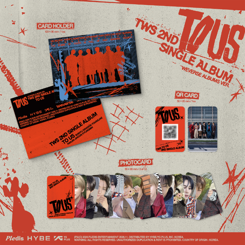 PRE-ORDER TWS 2nd Single Album TO US (Weverse Albums Version)
