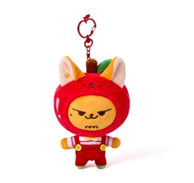 TXT  Hey! APPUL PPULBATU OFFICIAL MD Plush Keyring Apple Version
