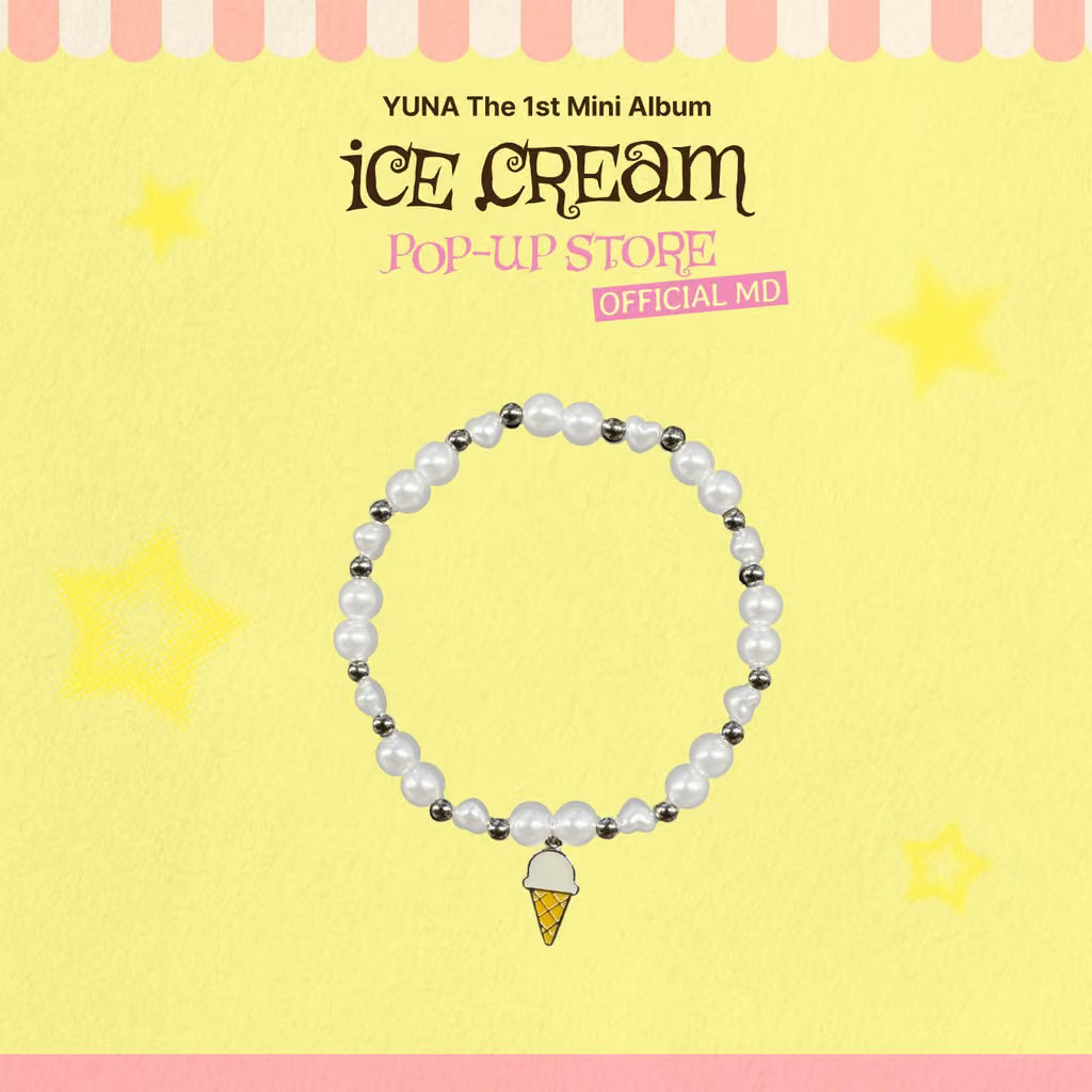 YUNA Ice Cream POP-UP OFFICIAL MD Ice Cream Beaded Bracelet