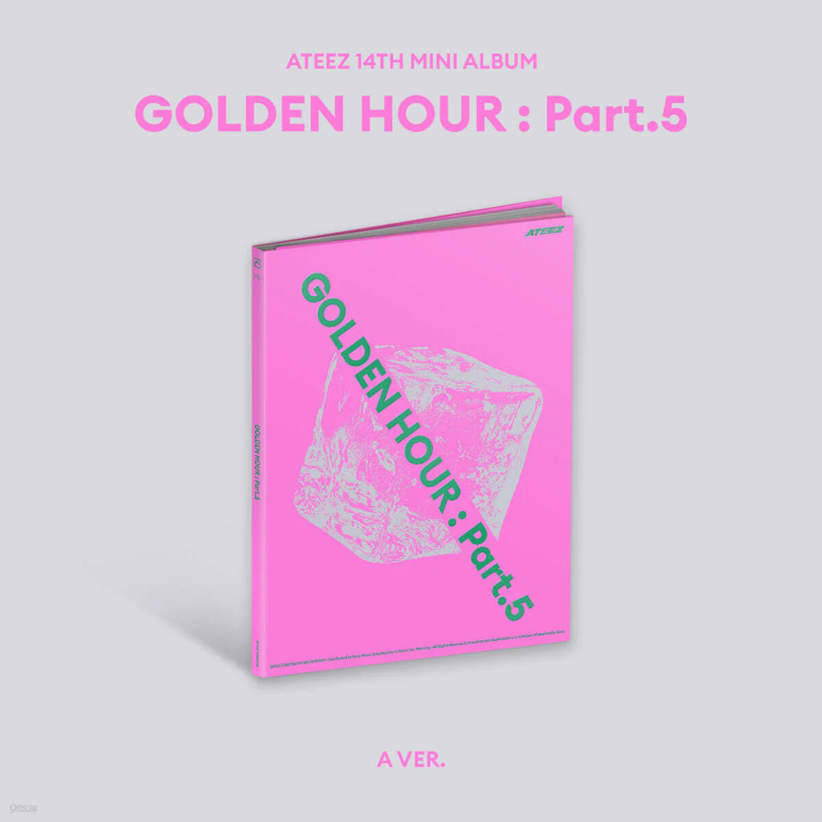 PRE-ORDER ATEEZ 14th Mini Album GOLDEN HOUR : Part.5 + Sound Wave POB