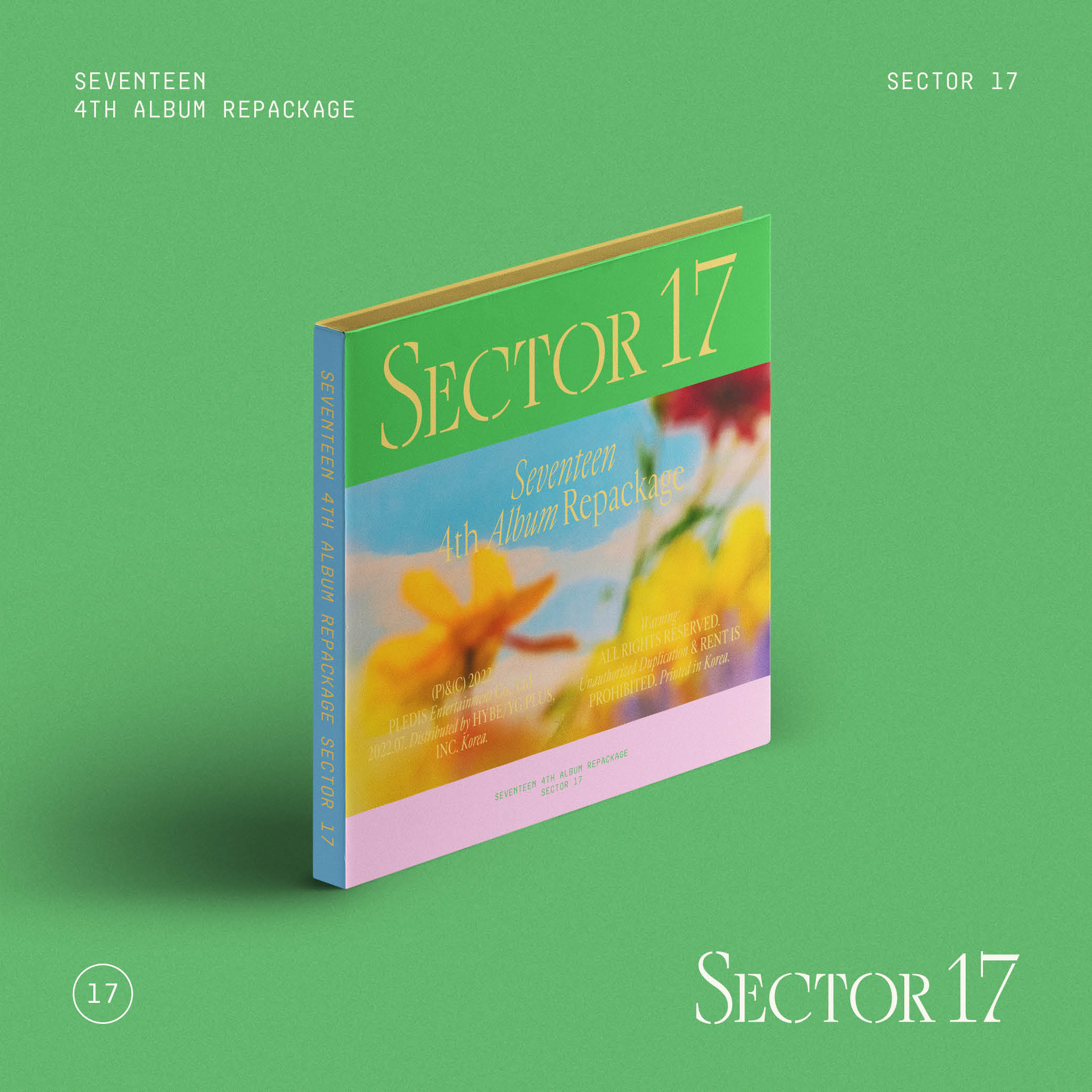 SEVENTEEN Sector 17 4th Album Repackaged COMPACT Version