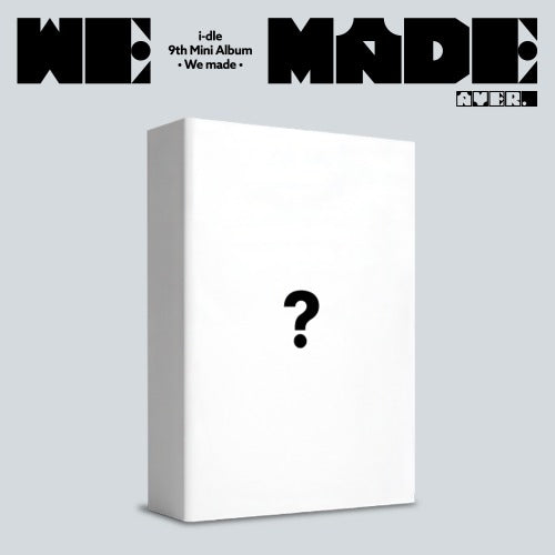 PRE-ORDER i-dle 9th Mini Album We made (A Version)