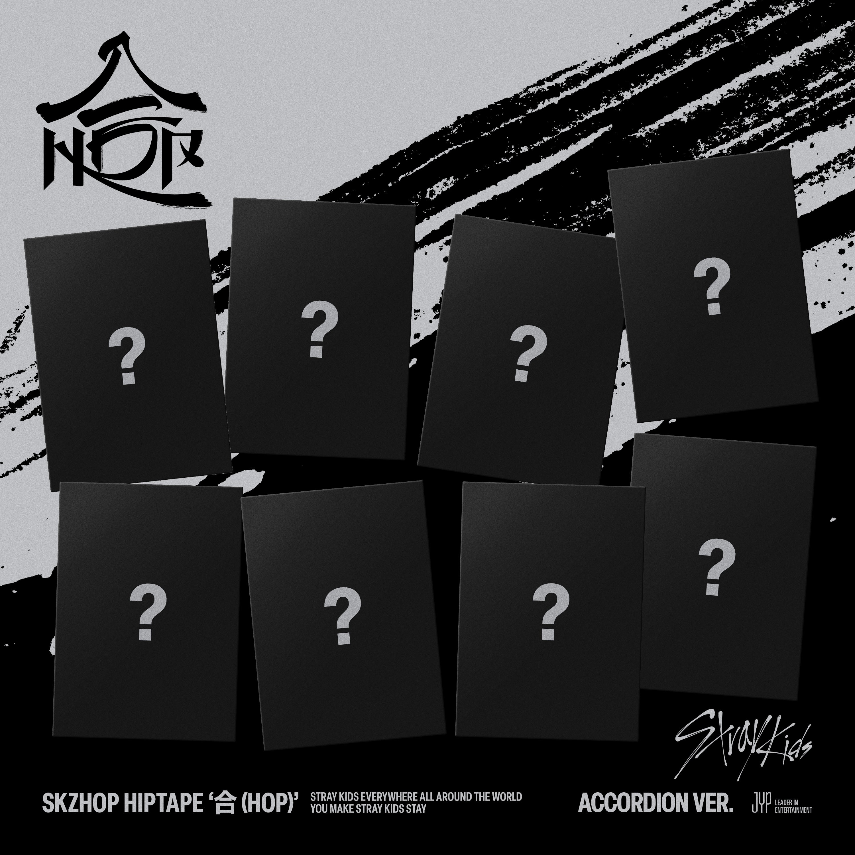 PRE-ORDER Stray Kids SKZHOP HIPTAPE 合 (HOP) (ACCORDION Version) Random Member + Sound Wave POB