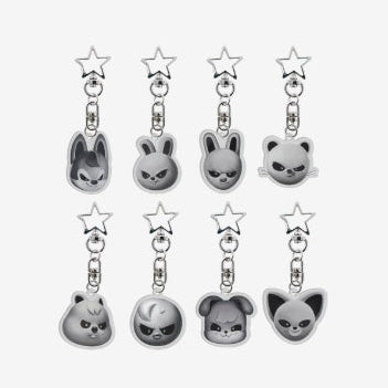STRAY KIDS SKZOO Everywhere All Around The World - EVIL SKZOO ACRYLIC KEYRING