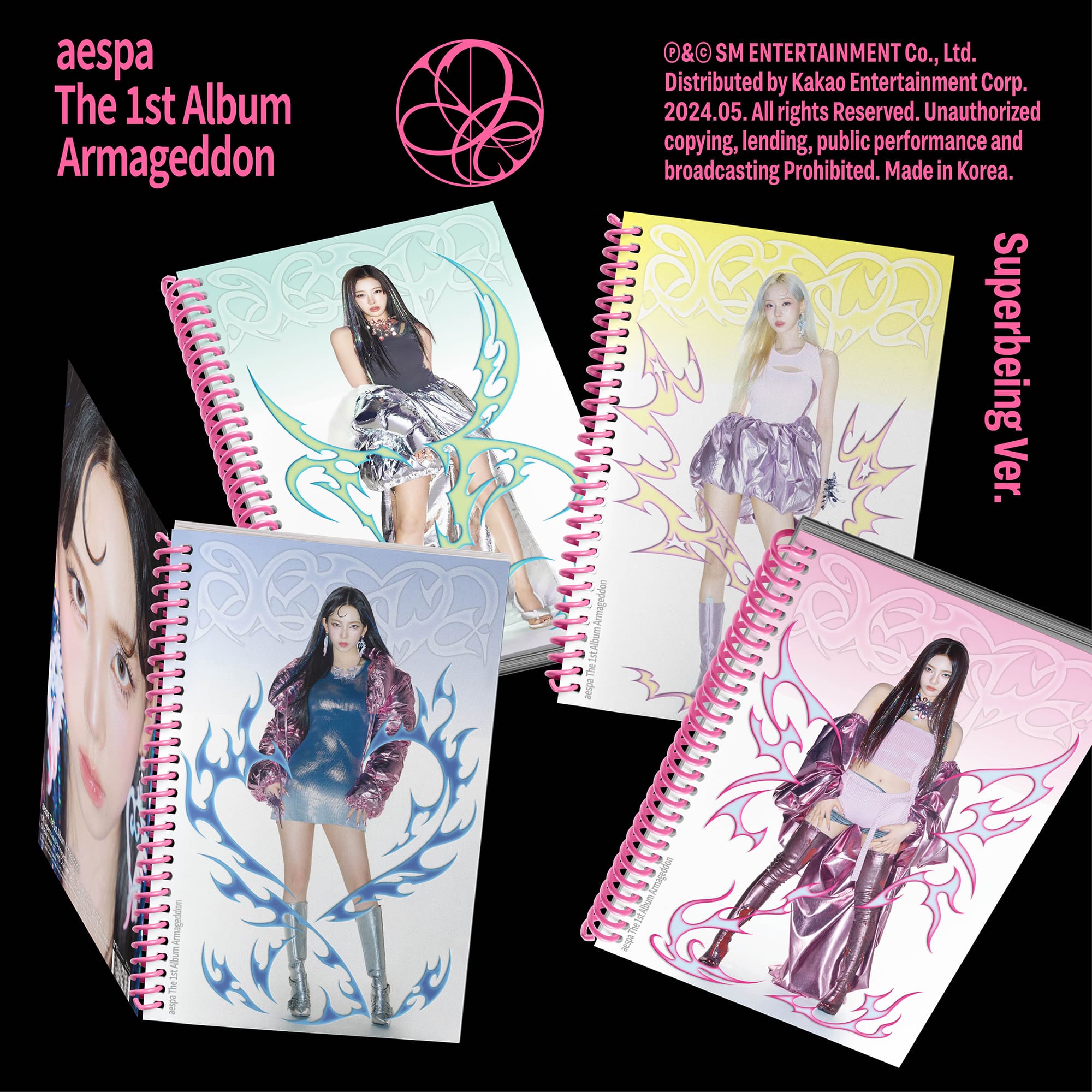 AESPA 1st Full Album Armageddon (Superbeing Version) – album (Karina / / ) | HobiEgo