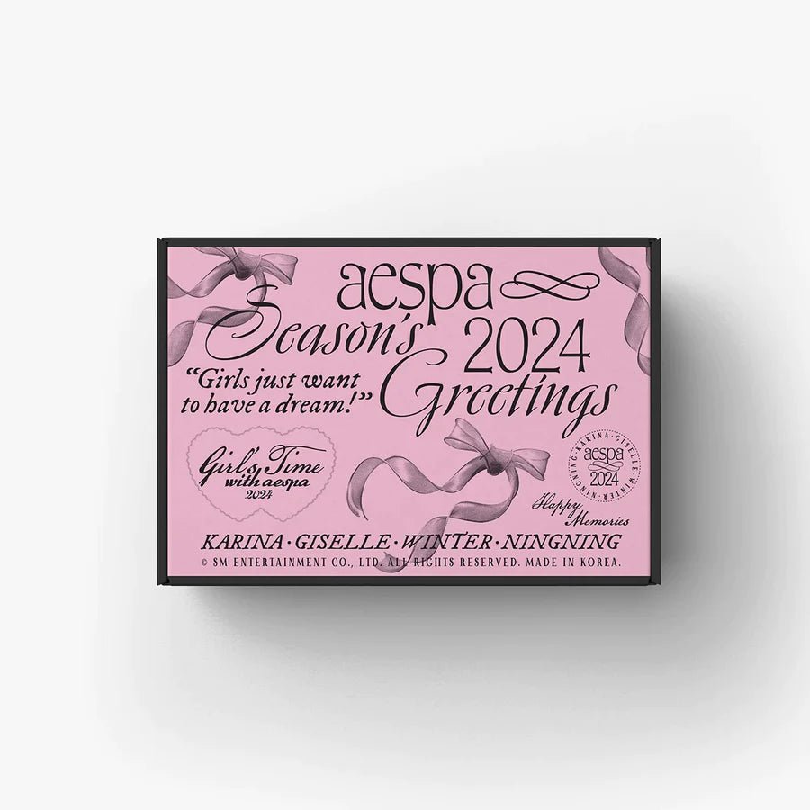 AESPA 2024 Season's Greetings + FANVELER POB Set and Special Gift Set – Season's Greetings ( / / ) | HobiEgo
