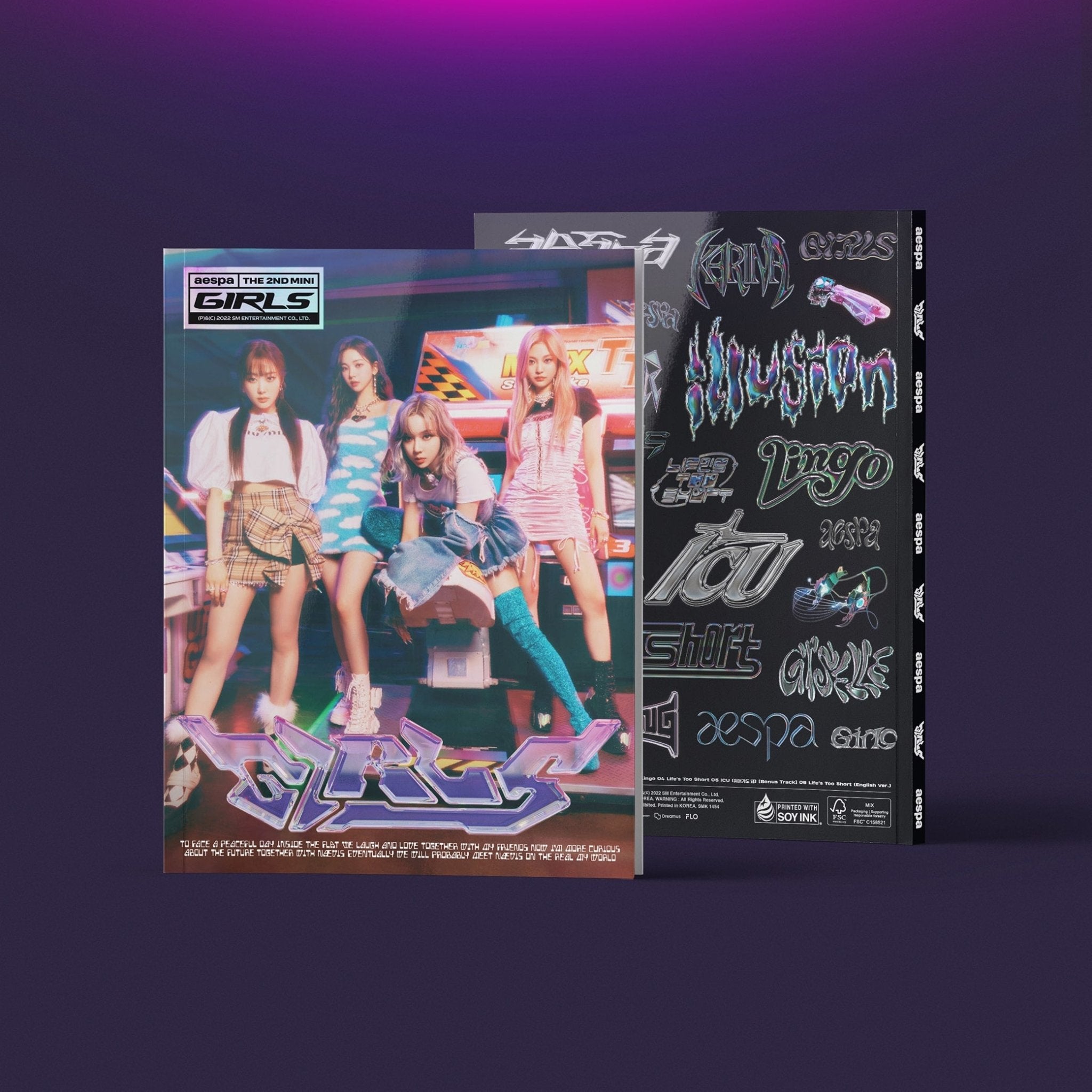 AESPA 2nd Mini Album Girls (Real World Version) – album ( / / ) | HobiEgo
