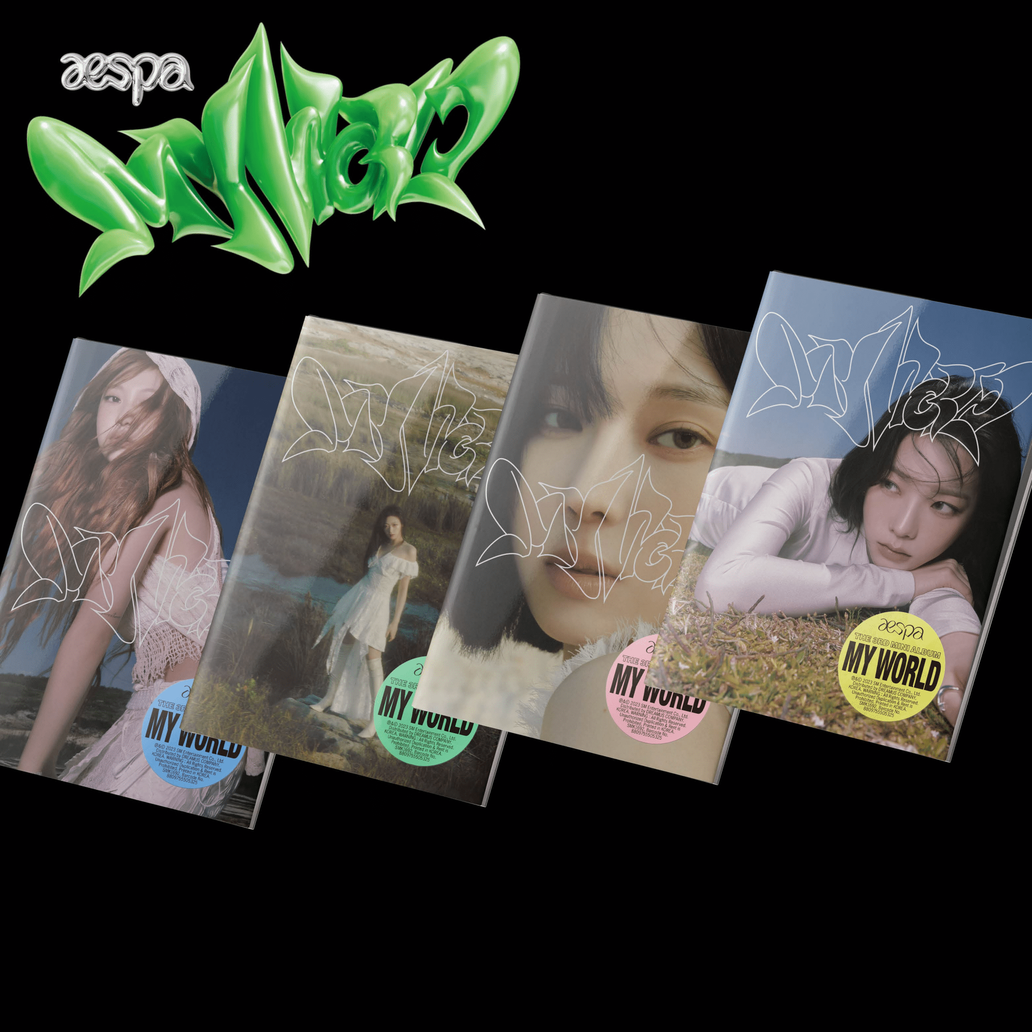 AESPA 3rd Mini Album MY WORLD (Intro Version) – album (Karina / / ) | HobiEgo