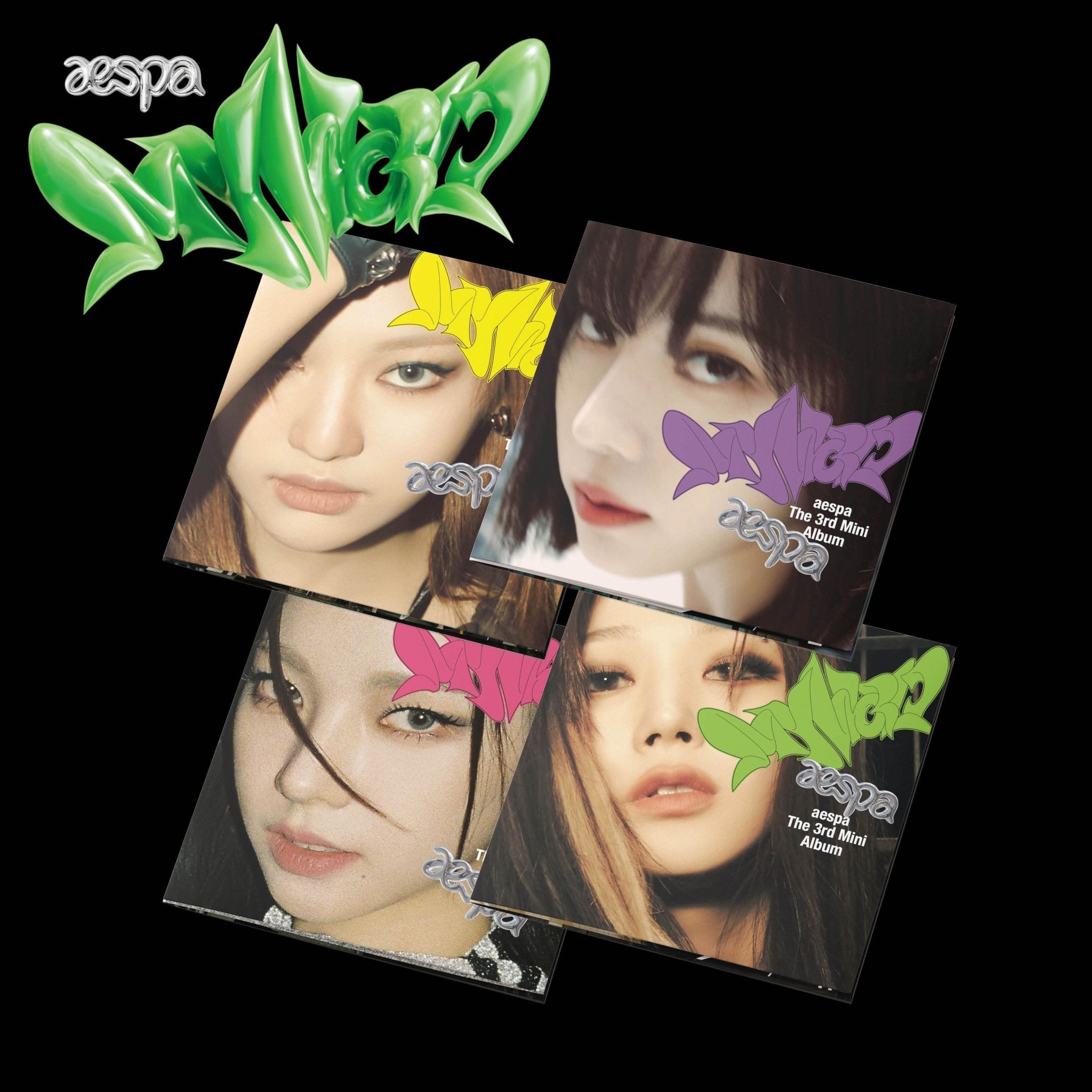 AESPA 3rd Mini Album MY WORLD (Poster Version) – album (Karina / / ) | HobiEgo
