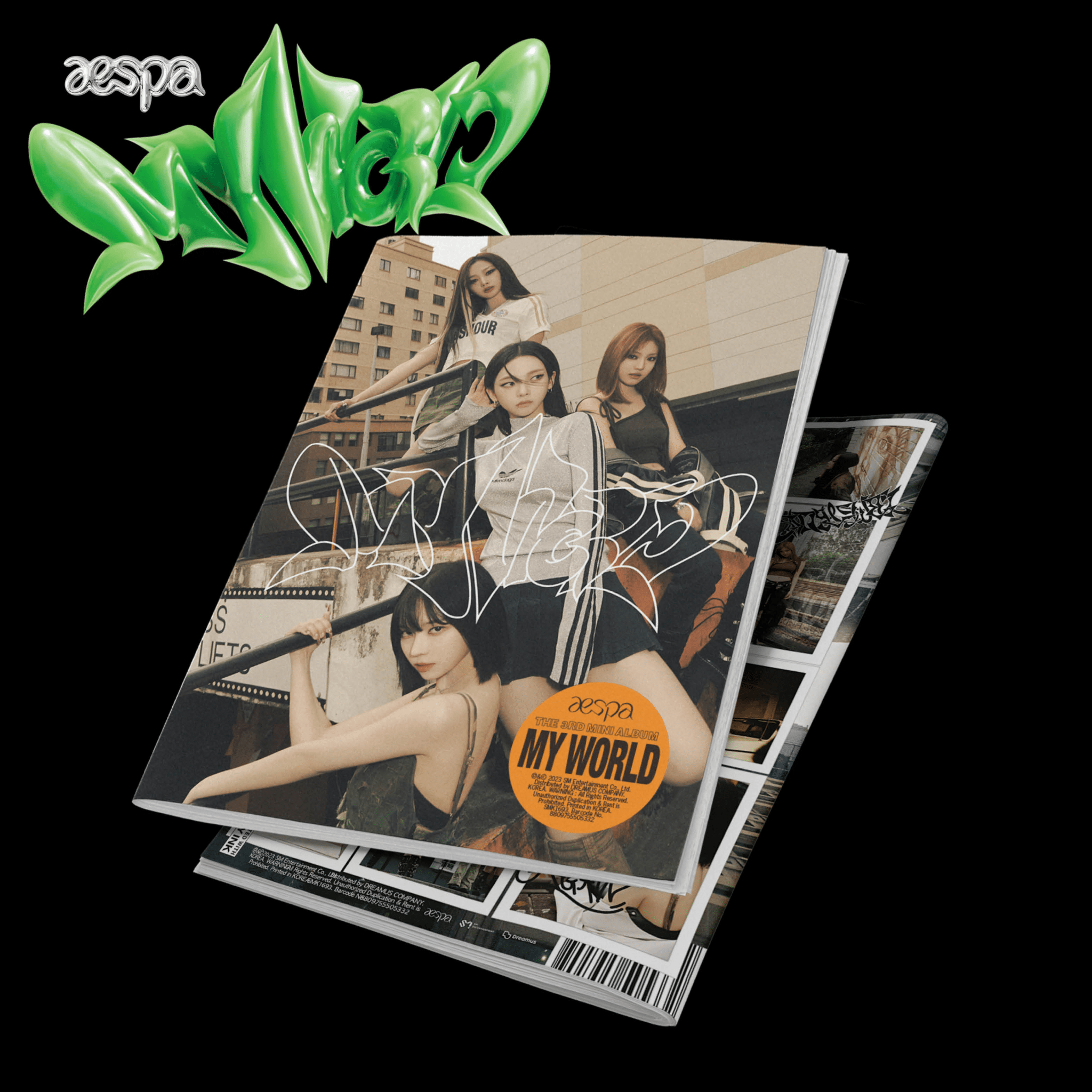 AESPA 3rd Mini Album MY WORLD (Tabloid Version) – album ( / / ) | HobiEgo