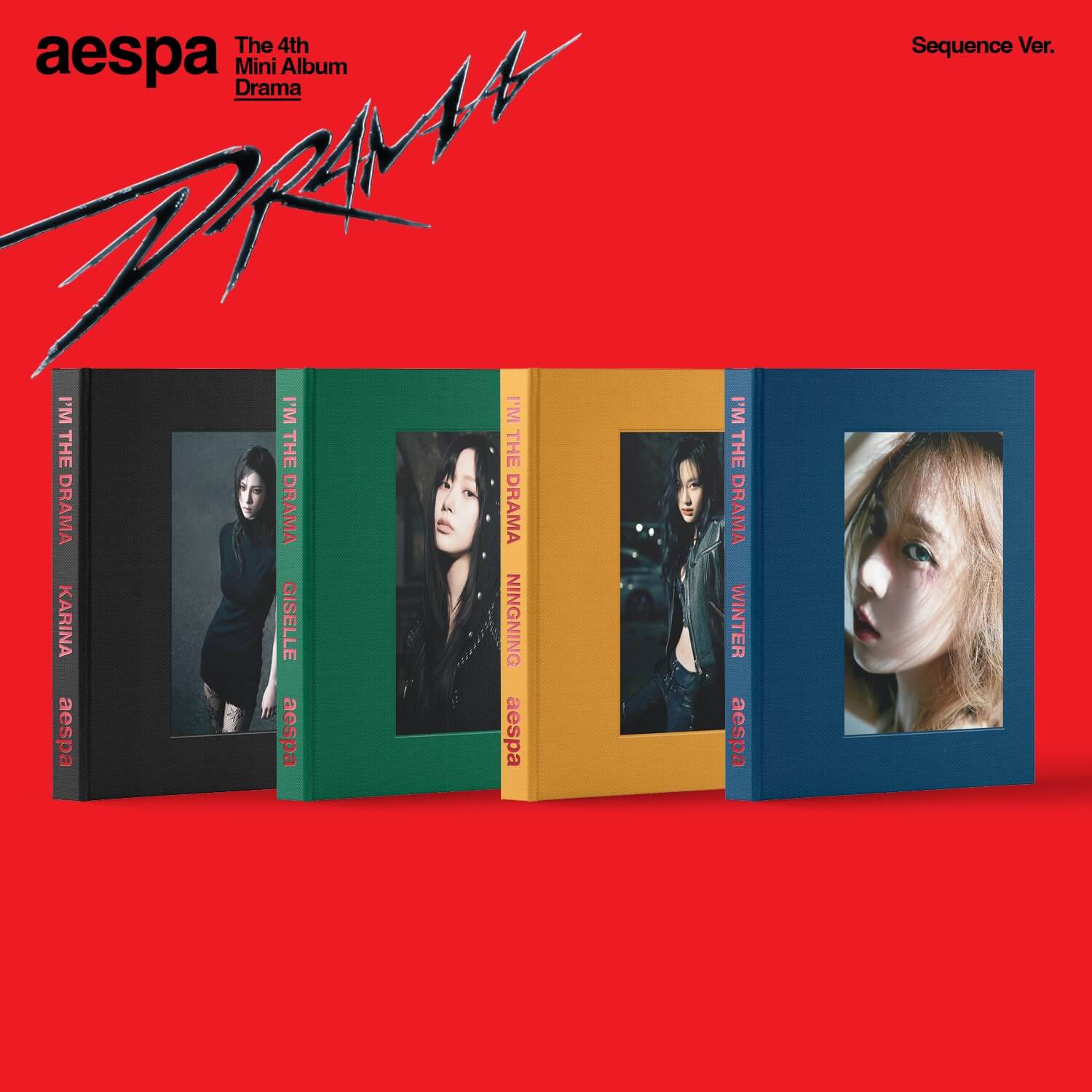 AESPA 4th Mini Album Drama (Sequence Version) – album (Karina / / ) | HobiEgo