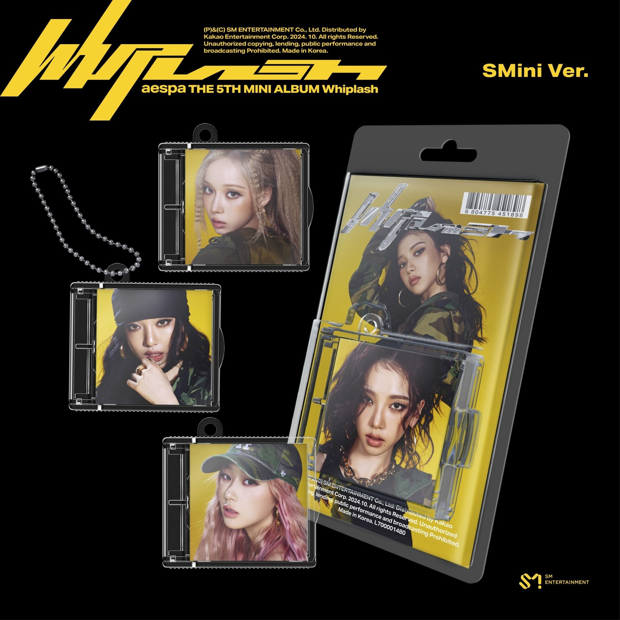 AESPA 5th Mini Album Whiplash (SMini Version) – album (Karina / / ) | HobiEgo