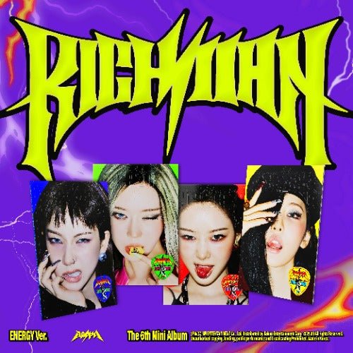AESPA 6th Mini Album Rich Man (Energy Version) – album (Karina / / ) | HobiEgo