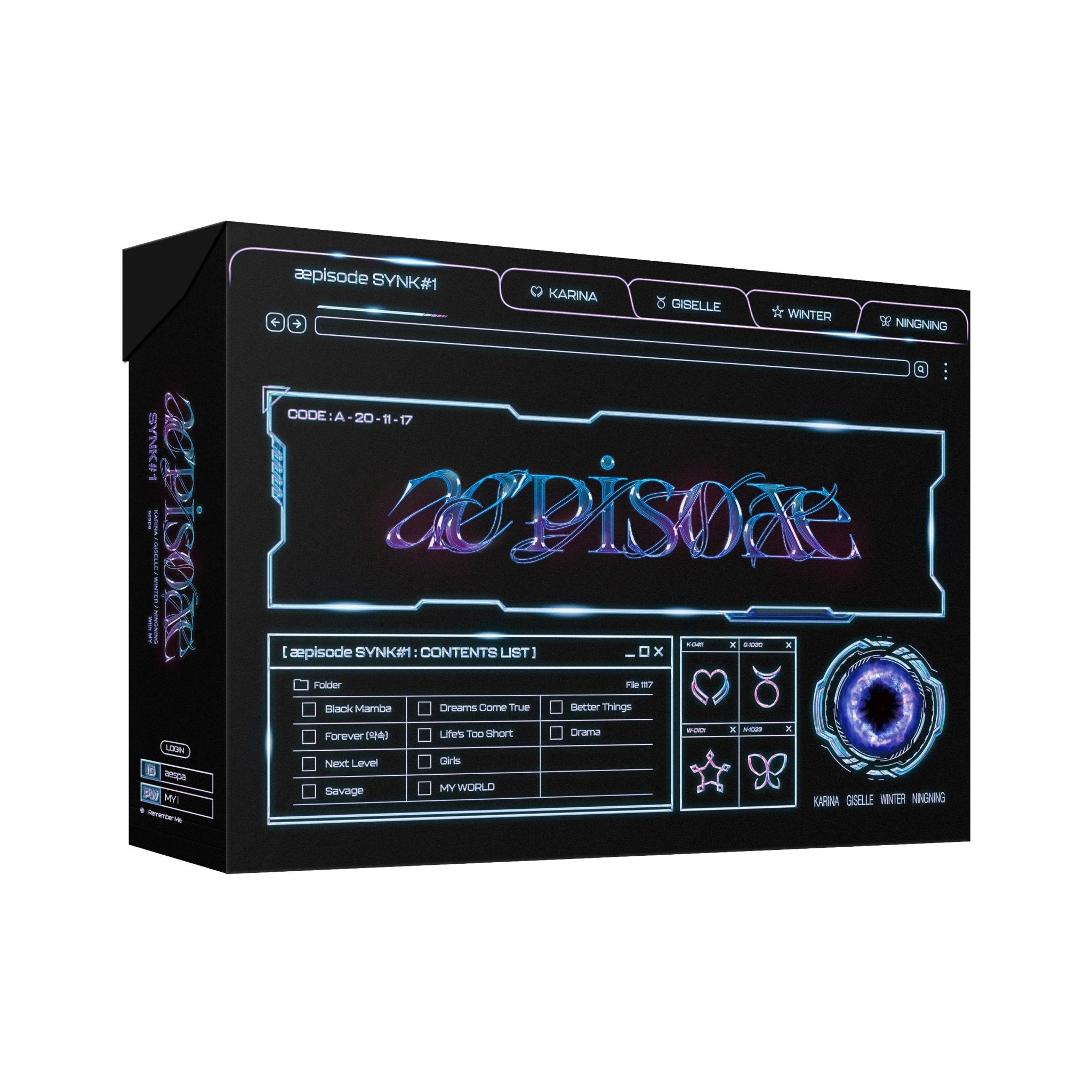 AESPA æpisode SYNK1 Digital Code + POB – album ( / / ) | HobiEgo