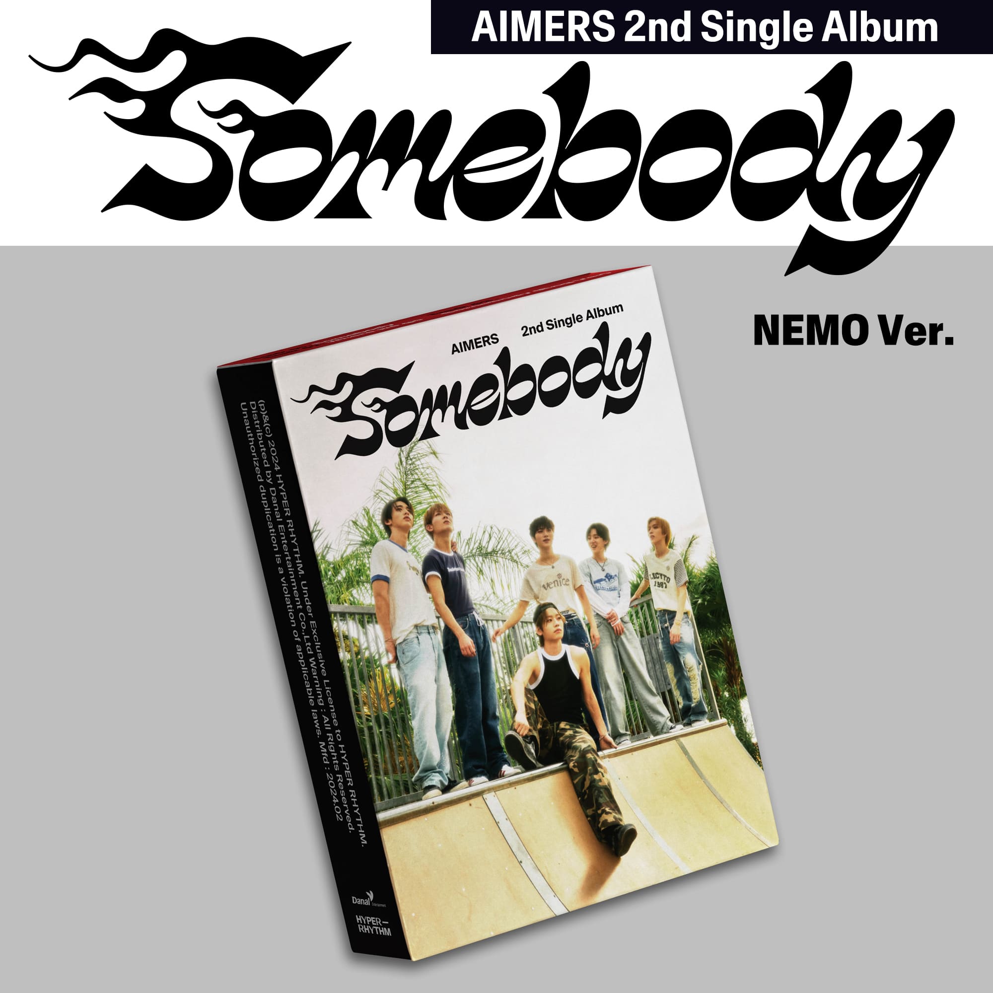 AIMERS 2nd Single Somebody (NEMO Version) – album ( / / ) | HobiEgo
